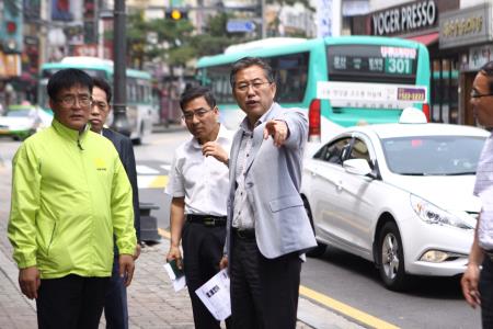 장안구 제3권역 지역리더들과 현장 로드체킹 실시